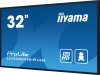 IIYAMA Monitor wielkoformatowy 31.5 cala LH3260HS-B1AG matowy 24h/7  500(cd/m2) VA 1920 x 1080 FHD Android.11 Wifi CMS(iiSignage